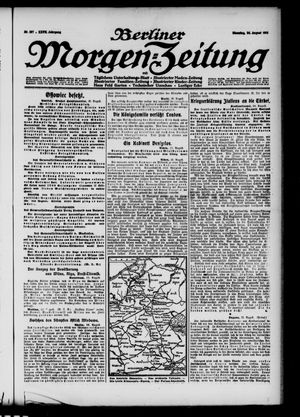 Berliner Morgen-Zeitung vom 24.08.1915