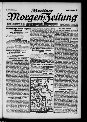Berliner Morgen-Zeitung vom 07.09.1915