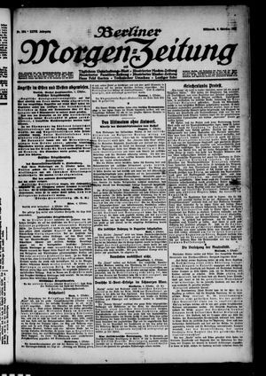 Berliner Morgen-Zeitung vom 06.10.1915