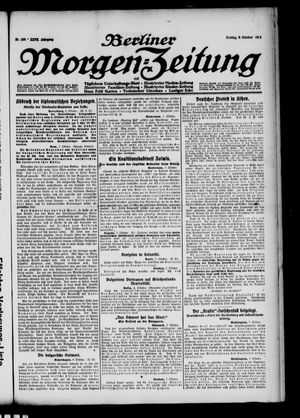 Berliner Morgen-Zeitung vom 08.10.1915