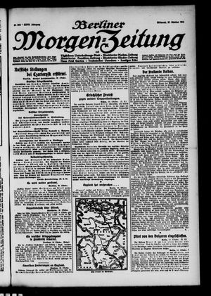 Berliner Morgen-Zeitung vom 27.10.1915