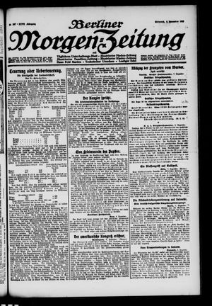 Berliner Morgen-Zeitung vom 08.12.1915