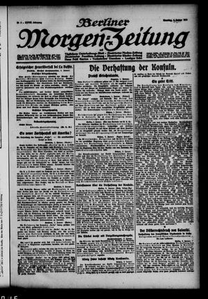 Berliner Morgen-Zeitung on Jan 4, 1916