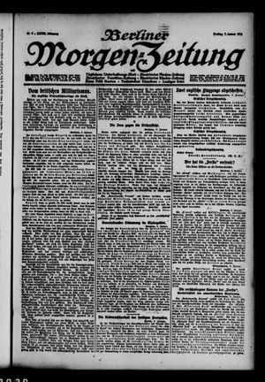 Berliner Morgen-Zeitung vom 07.01.1916