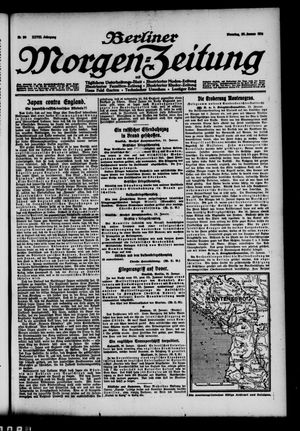 Berliner Morgen-Zeitung vom 25.01.1916