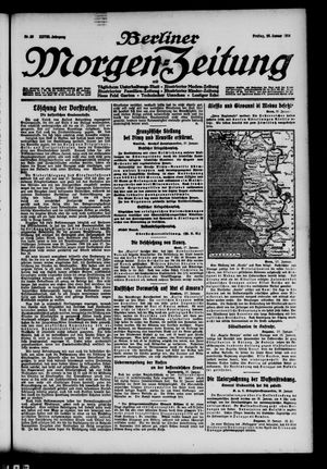 Berliner Morgen-Zeitung vom 28.01.1916