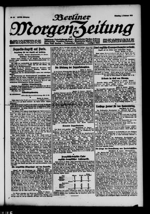 Berliner Morgen-Zeitung vom 01.02.1916