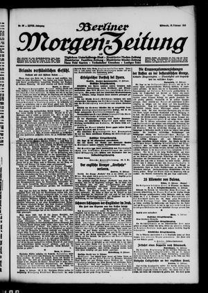 Berliner Morgen-Zeitung vom 16.02.1916