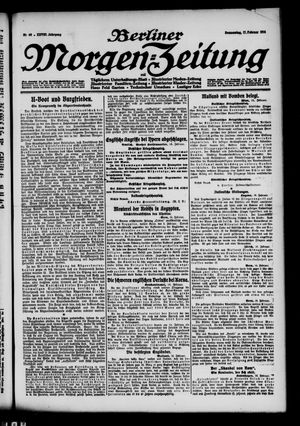 Berliner Morgen-Zeitung vom 17.02.1916