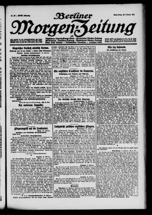 Berliner Morgen-Zeitung on Feb 24, 1916