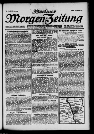 Berliner Morgen-Zeitung on Feb 25, 1916