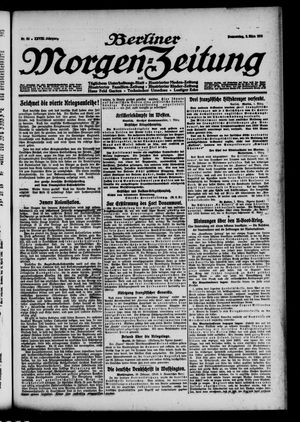 Berliner Morgen-Zeitung vom 02.03.1916