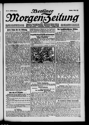Berliner Morgen-Zeitung vom 05.03.1916