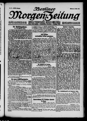 Berliner Morgen-Zeitung vom 08.03.1916