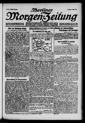 Berliner Morgen-Zeitung vom 10.03.1916