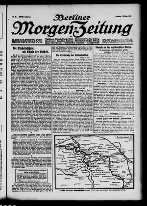 Berliner Morgen-Zeitung vom 12.03.1916