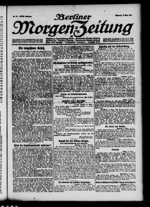 Berliner Morgen-Zeitung on Mar 15, 1916