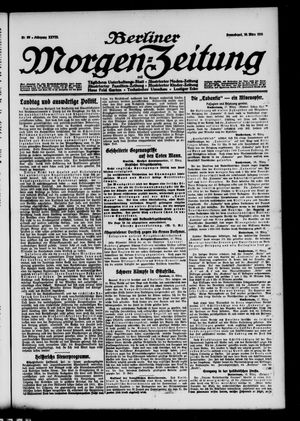 Berliner Morgen-Zeitung vom 18.03.1916
