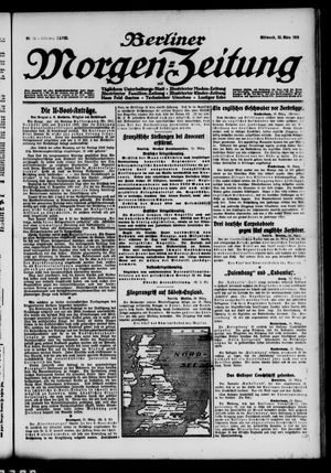 Berliner Morgen-Zeitung vom 22.03.1916
