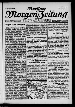Berliner Morgen-Zeitung vom 29.03.1916