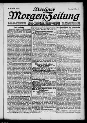 Berliner Morgen-Zeitung vom 30.03.1916