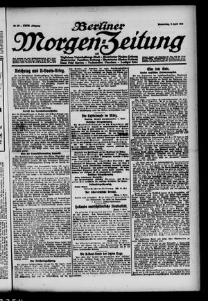 Berliner Morgen-Zeitung vom 06.04.1916