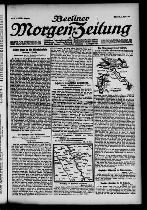 Berliner Morgen-Zeitung vom 12.04.1916