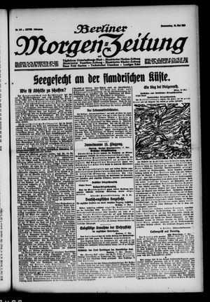 Berliner Morgen-Zeitung vom 18.05.1916