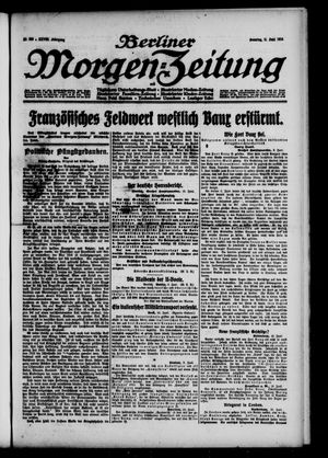 Berliner Morgen-Zeitung vom 11.06.1916