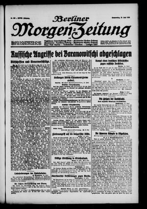 Berliner Morgen-Zeitung vom 15.06.1916