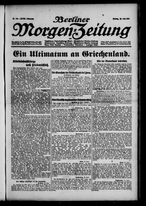 Berliner Morgen-Zeitung vom 23.06.1916
