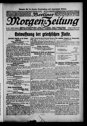 Berliner Morgen-Zeitung vom 13.10.1916