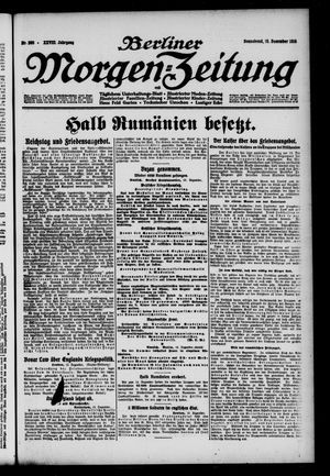 Berliner Morgen-Zeitung vom 16.12.1916