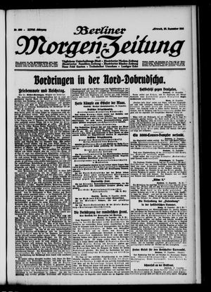 Berliner Morgen-Zeitung vom 20.12.1916