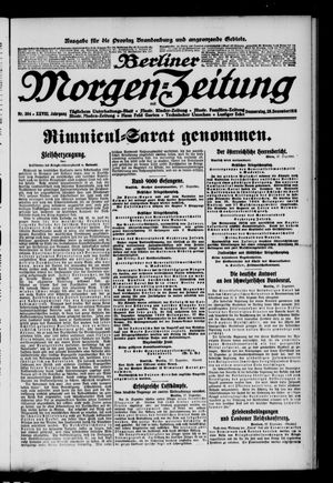 Berliner Morgen-Zeitung vom 28.12.1916