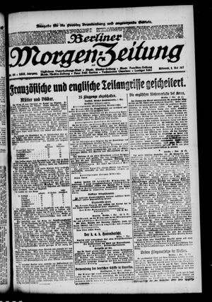 Berliner Morgen-Zeitung vom 02.05.1917