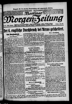 Berliner Morgen-Zeitung on May 4, 1917