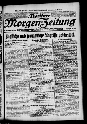 Berliner Morgen-Zeitung vom 08.05.1917