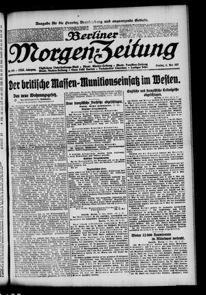 Berliner Morgen-Zeitung vom 11.05.1917