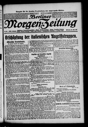 Berliner Morgen-Zeitung vom 23.05.1917