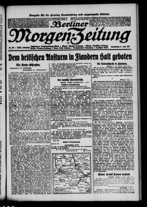 Berliner Morgen-Zeitung vom 09.06.1917