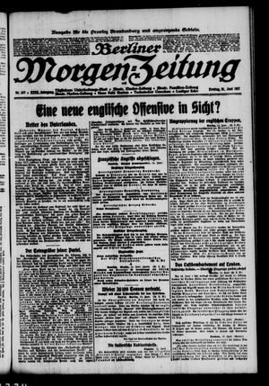 Berliner Morgen-Zeitung vom 15.06.1917