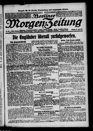Berliner Morgen-Zeitung vom 17.06.1917