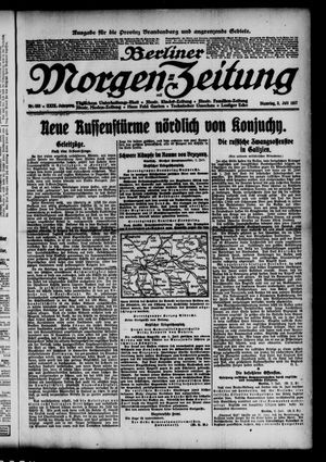Berliner Morgen-Zeitung vom 03.07.1917