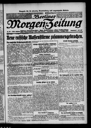 Berliner Morgen-Zeitung vom 07.07.1917