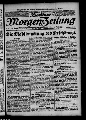 Berliner Morgen-Zeitung vom 08.07.1917