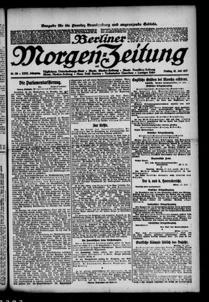 Berliner Morgen-Zeitung vom 13.07.1917