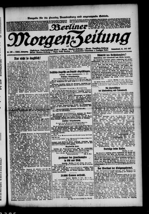 Berliner Morgen-Zeitung vom 14.07.1917