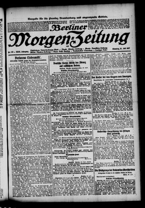 Berliner Morgen-Zeitung vom 31.07.1917