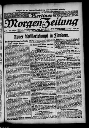 Berliner Morgen-Zeitung vom 02.08.1917